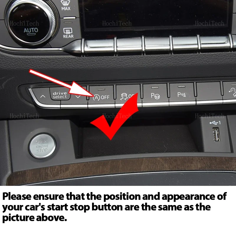 Sistema de arranque de parada automática, Cable cancelador de parada de arranque de Control apagado para Audi Q5 Q 5 FY 80A 2018-2024