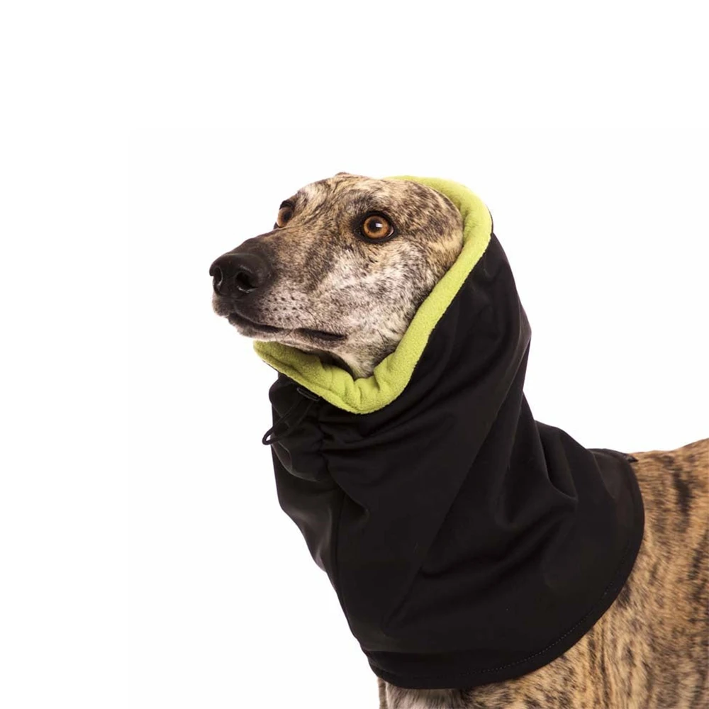 Qiqu Pet Supplies Custom New Designer dog scarf Neck warmed soft shell for small middle large whippet Italian greyhound galgo