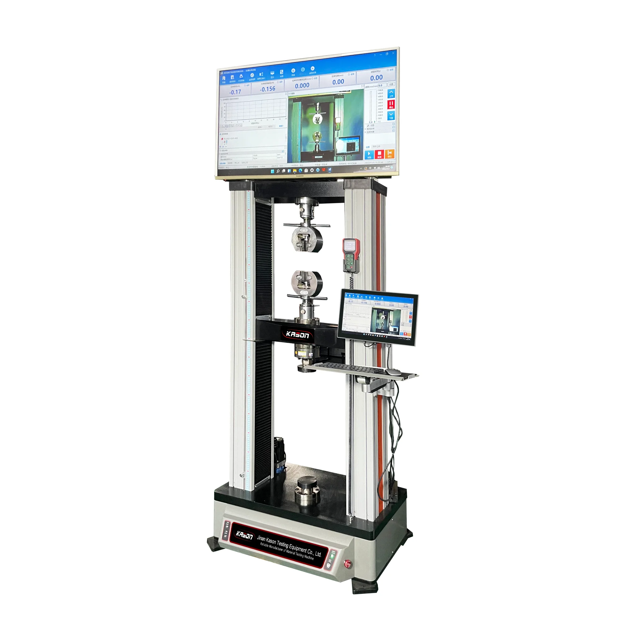 WDW-100E 100kN Load Accuracy 0.5 Class Computerized Electronic Universal Tensile Testing Machine