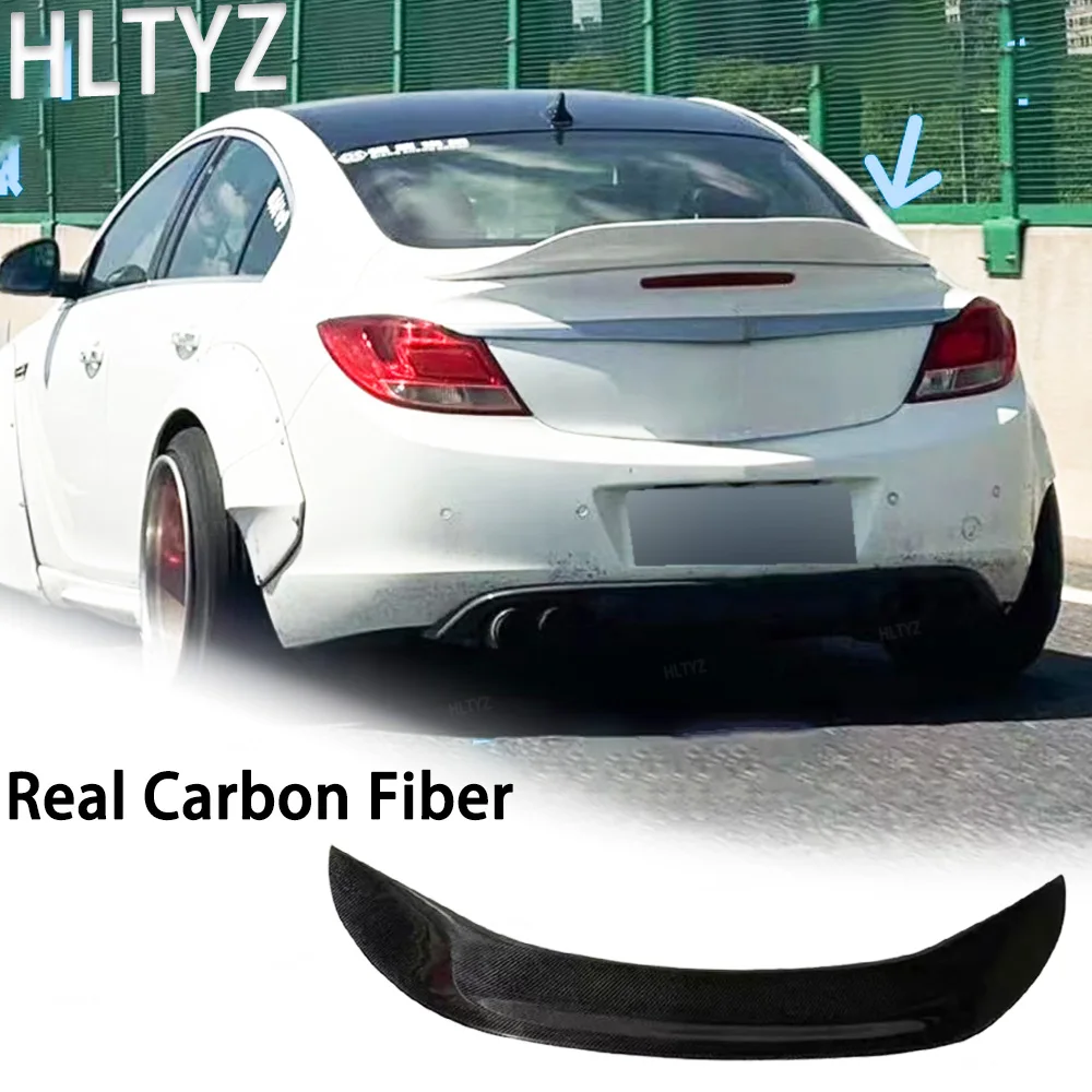 

Подходит для Buick Regal Opel Vauxhall 2009-2013 годов выпуска, высококачественный карбоновый спойлер в стиле JDM, аэродинамическое заднее крыло, комплект для автомобиля.