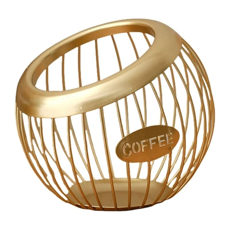 Moderno elegante cesto caffè portatile per conservare oggetti e accessori