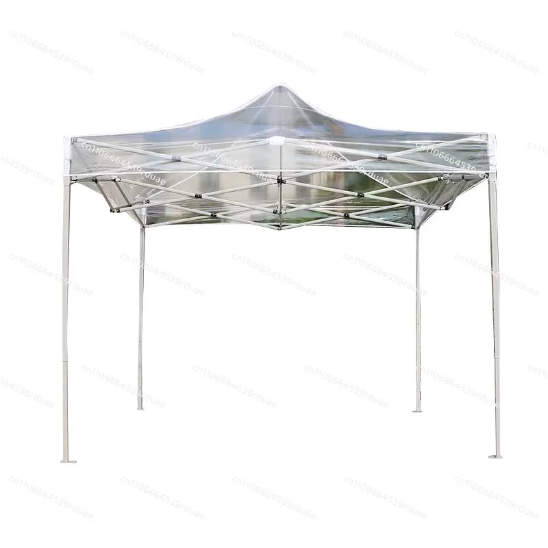 Sun room fully transparent cloth tent outdoor rainproof and windproof canopy thermal insulation flower room awning
