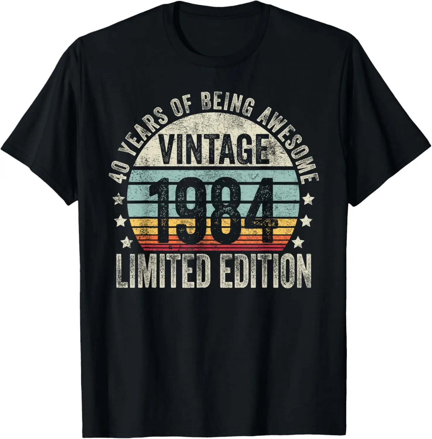 Vintage 1984 42st Birthday Gifts for Men Women 42 Year Old T-Shirt Men Clothing Tops Custom Printed Graphic T Shirts Camisas