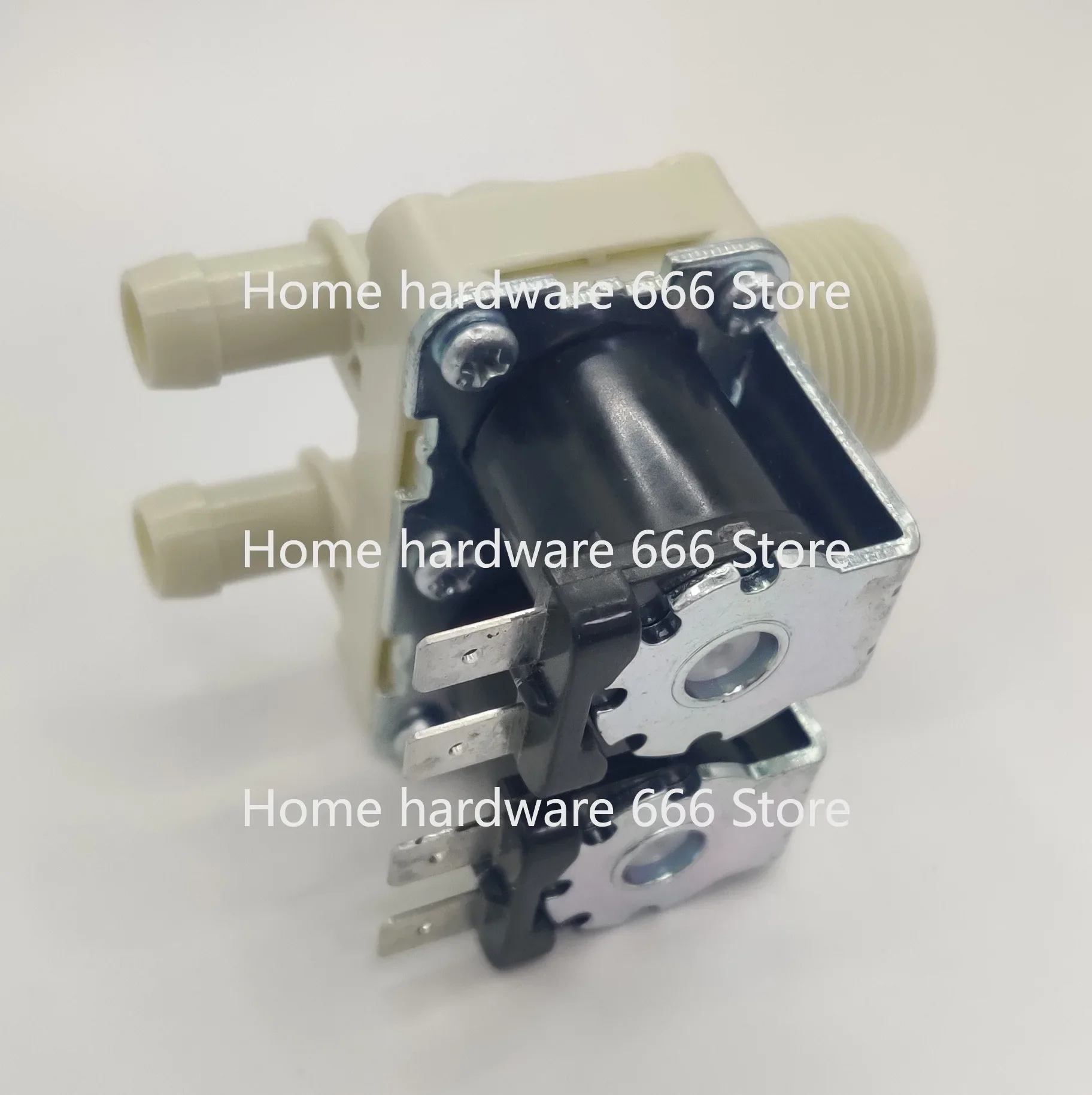 Automatic Washing Machine Sweeping Robot Solenoid Valve Home Appliance Accessories Water Inlet Valve Screw 1 in 2 Out