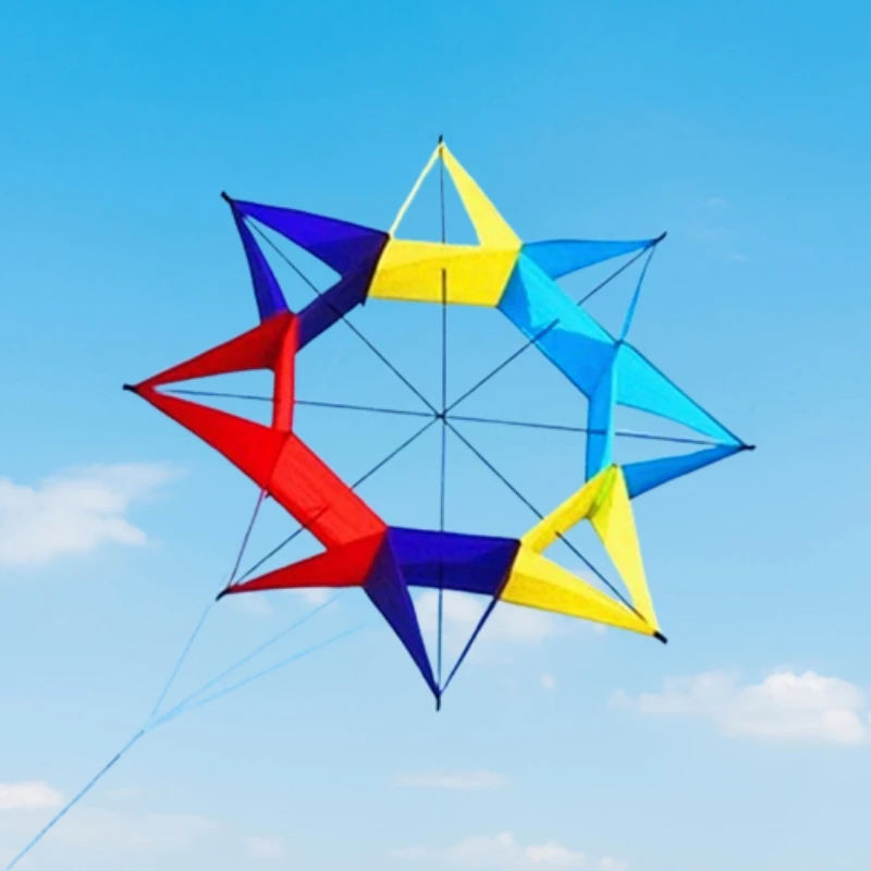 Cerf-volant 3d, jouets d'extérieur, cerfs-volants en Nylon avec ligne de ficelle pour enfants, cerf-volant d'aigle pour adultes, cerf-volant de planche à voile pour le divertissement sportif