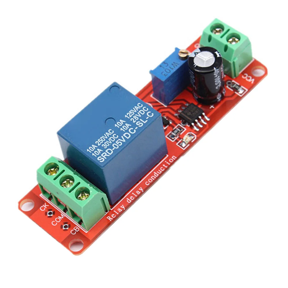 DC 5V Time Delay Relay module NE555 Time Relay Shield Timing Relay Timer Control Switch Car Relays Pulse Generation Duty Cycle