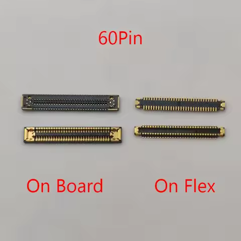 10PCS 60Pin USB Charger Charging Port FPC Connector For Samsung Galaxy S21 Ultra G998B S21 5G G991B G991U S21 G996B