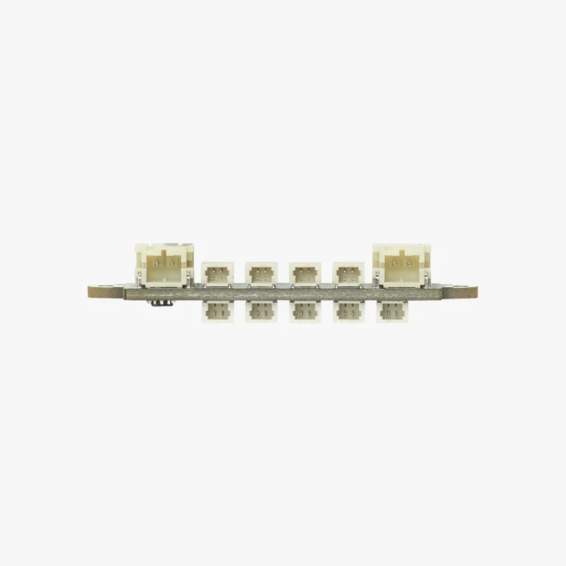 

For Tuozhu 3D printed model standard parts Distribution board - Four channels (1 piece) - IA005 bambulab