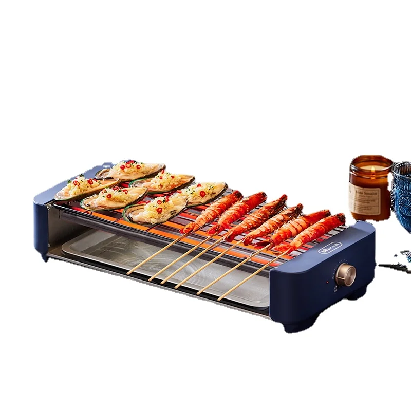 

YY Barbecue Oven Multi-Functional Barbecue Plate Electric Baking Pan Frying Pan Baking Pan Integrated Meat Roasting Pan