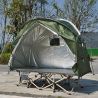 Multi-use Folding Off Ground Tent,Sleeping Bed Tent Cot Tent,Camping Cot Bed Tent,CZX-884 Camping Tent Build on Cot or Use Alone