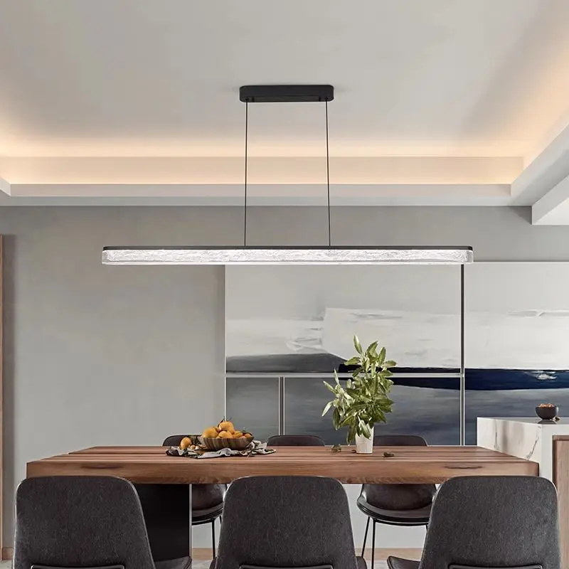 

Italian Minimalist Restaurant Pendant Light Modern MinimalistLuxury Atmospheric Designer Platinum Crystal High-eing