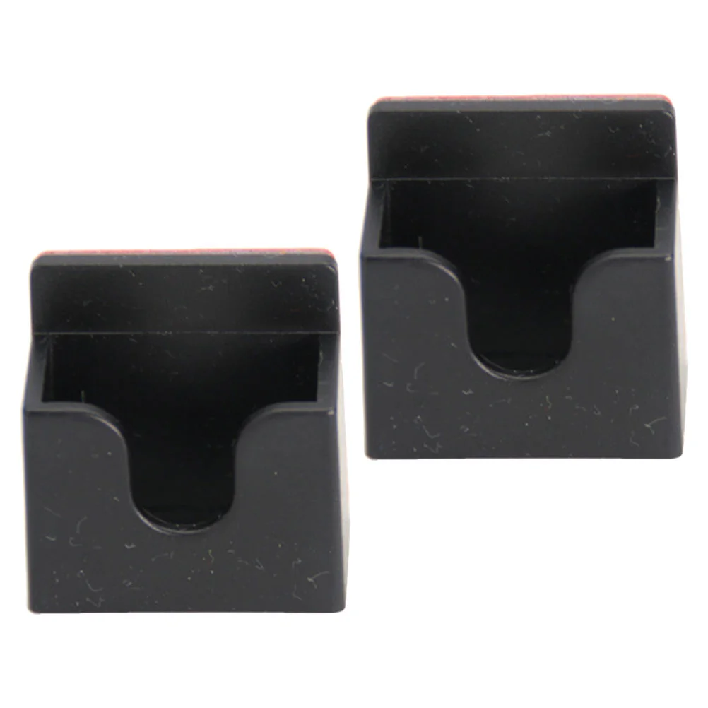 

2 Pcs Microphone Hook Hooks Wireless Microphones Holder Hanger Flange Mount Cb Stands Pendant