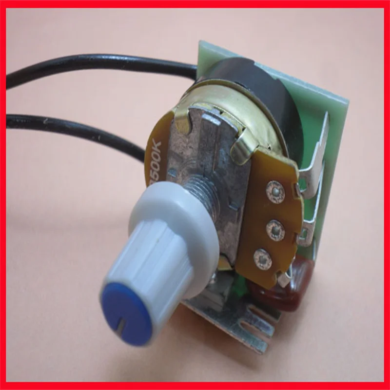 220V 500W Dimming, Voltage, Temperature, and Speed Switch Infinitely Variable  BT136 Module