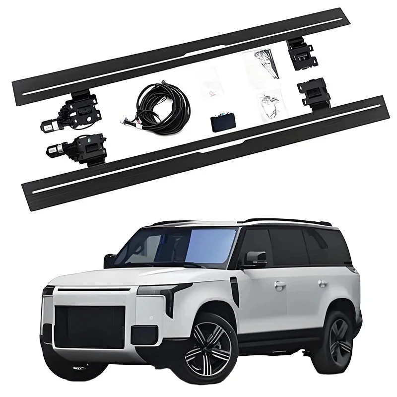 

Automatic Running Boards with White LED Side Steps 01 2025+