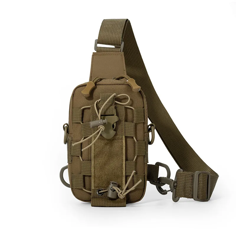 AliExpress NONE Tactical waist bag men's multifunctional hanging bag mobile phone crossbody bag chest bag camping cycling water bottle bag