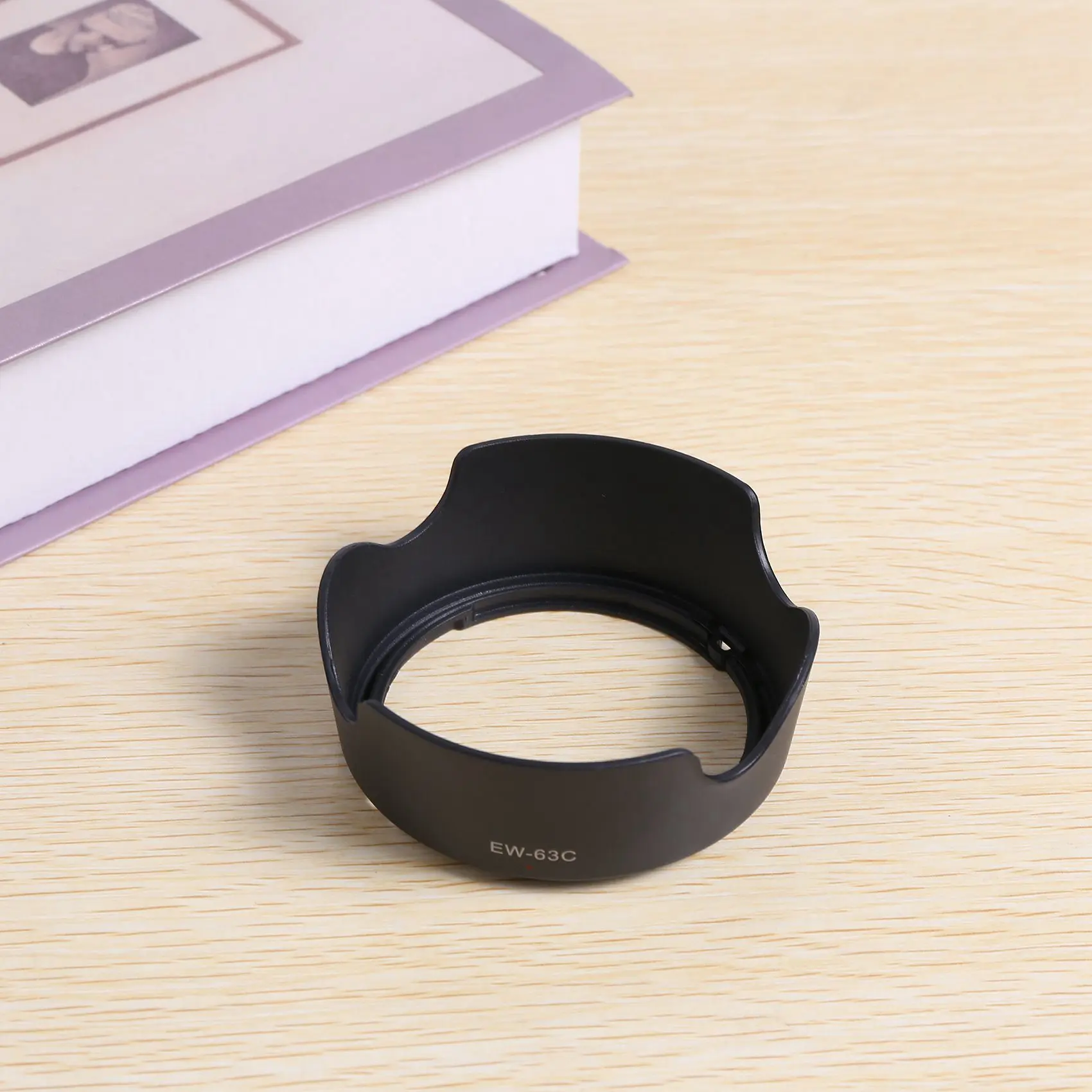 AS95-2X Lens Hood Camera Lens Hood EW-63C EW63C For Canon EF-S 18-55Mm F / 3.5-5.6 IS STM