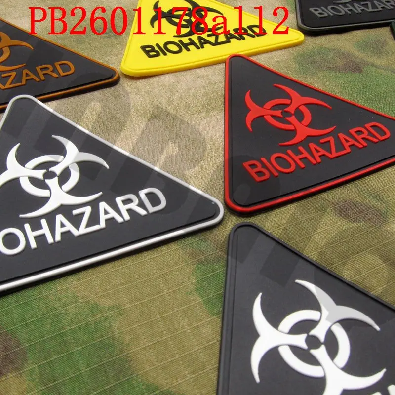 3D PVC Patch Biohazard