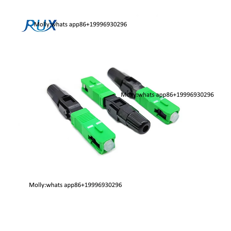 Promotion Sc Apc Sc Upc Fiber Optic Fast Connector Ftth Fast Connector Assembly Connector