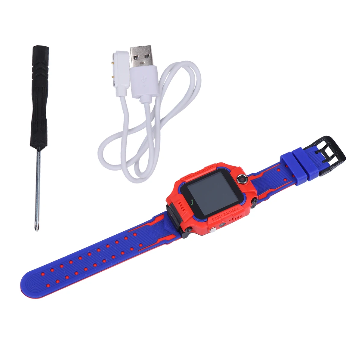 Waterproof Kids Smart Watch Child Emergency Call SOS LBS Positioning Historical Track Electric for Children
