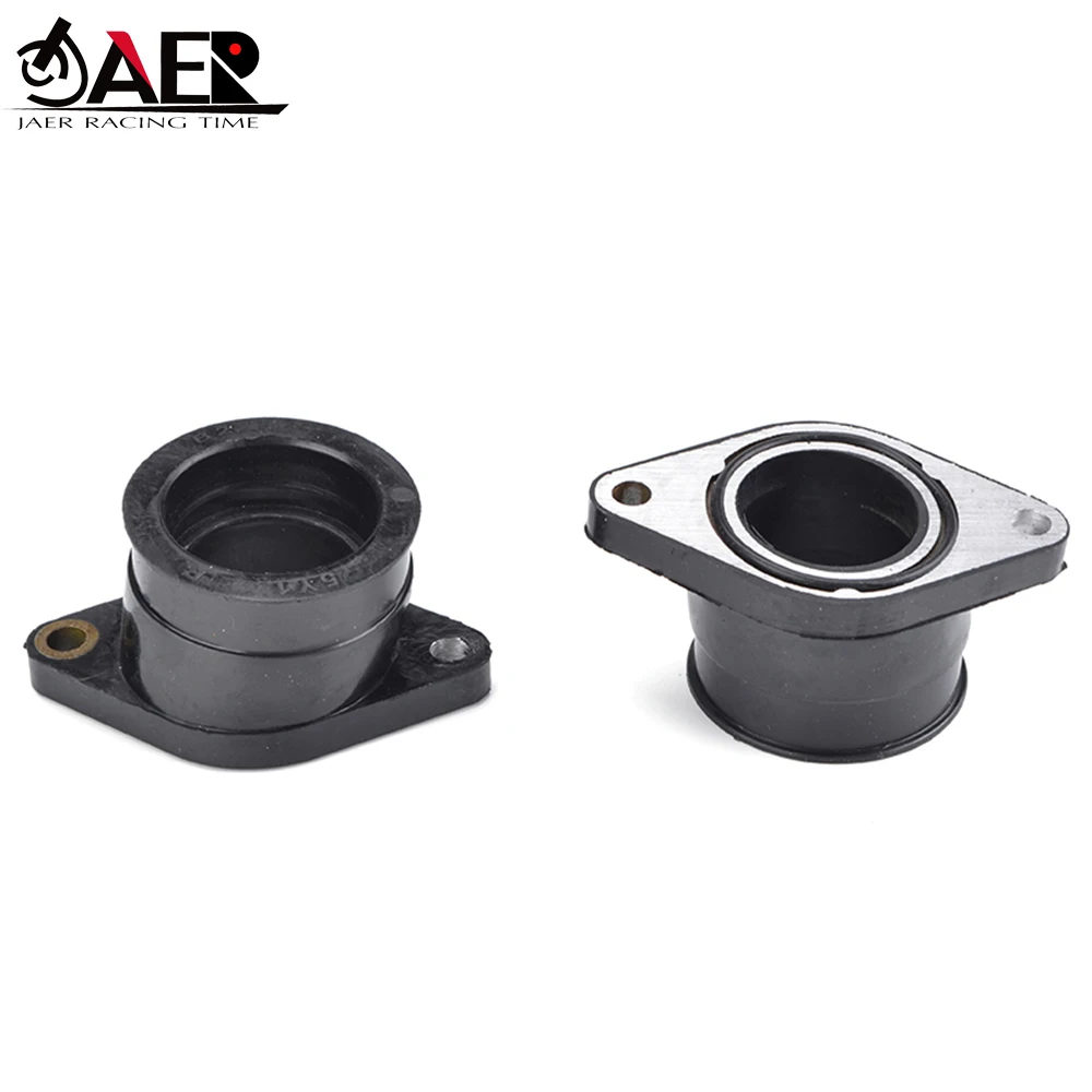 

2 шт., резиновый адаптер двигателя карбюратора мотоцикла, впускная труба для Yamaha XT550 XT 550 1982 1983 5Y1-13586-01