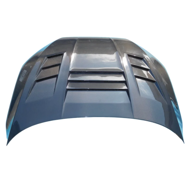 High Quality Aerodynamic Carbon Fiber Engine Hood Bonnet Replacement Parts Fit 8Y 2021+ Aftermarket Car Modification Styling Acc