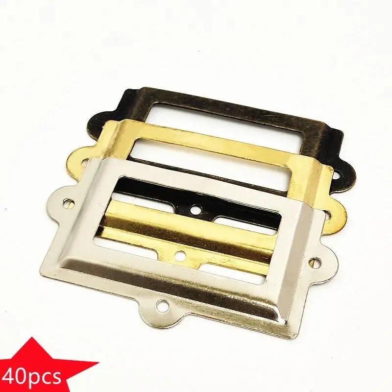 

40Pcs Label Frame 107*61Mm Furniture Fittings Cabinet Pulls