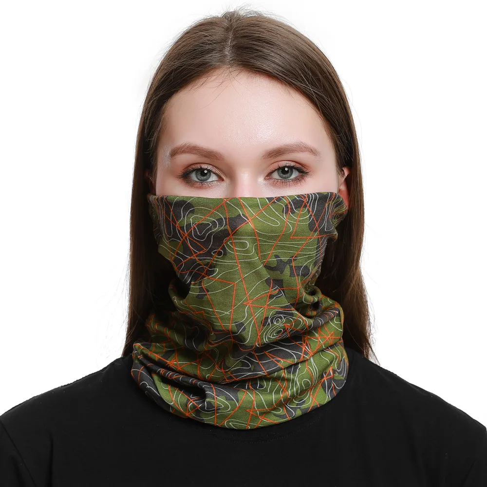 2024 Sommer Radfahren Bandanas Fahrrad maske für Frau Mann elastisch atmungsaktiv Motorrad Sturmhaube Stirnband Halstuch Turban