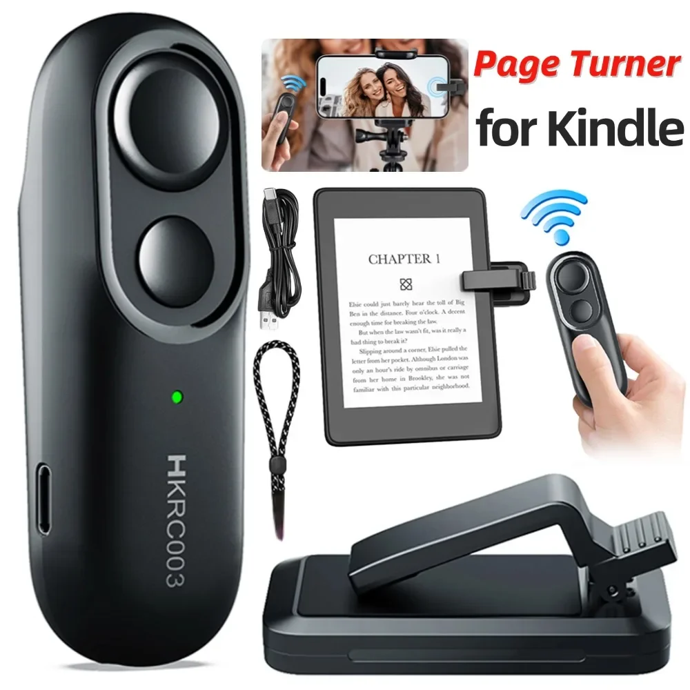 

Переворот страниц с дистанционным управлением для Kindle Paperwhite Oasis Kobo EReaders, затвор видеокамеры, автоматический кликер, инструменты для замены экрана телефона