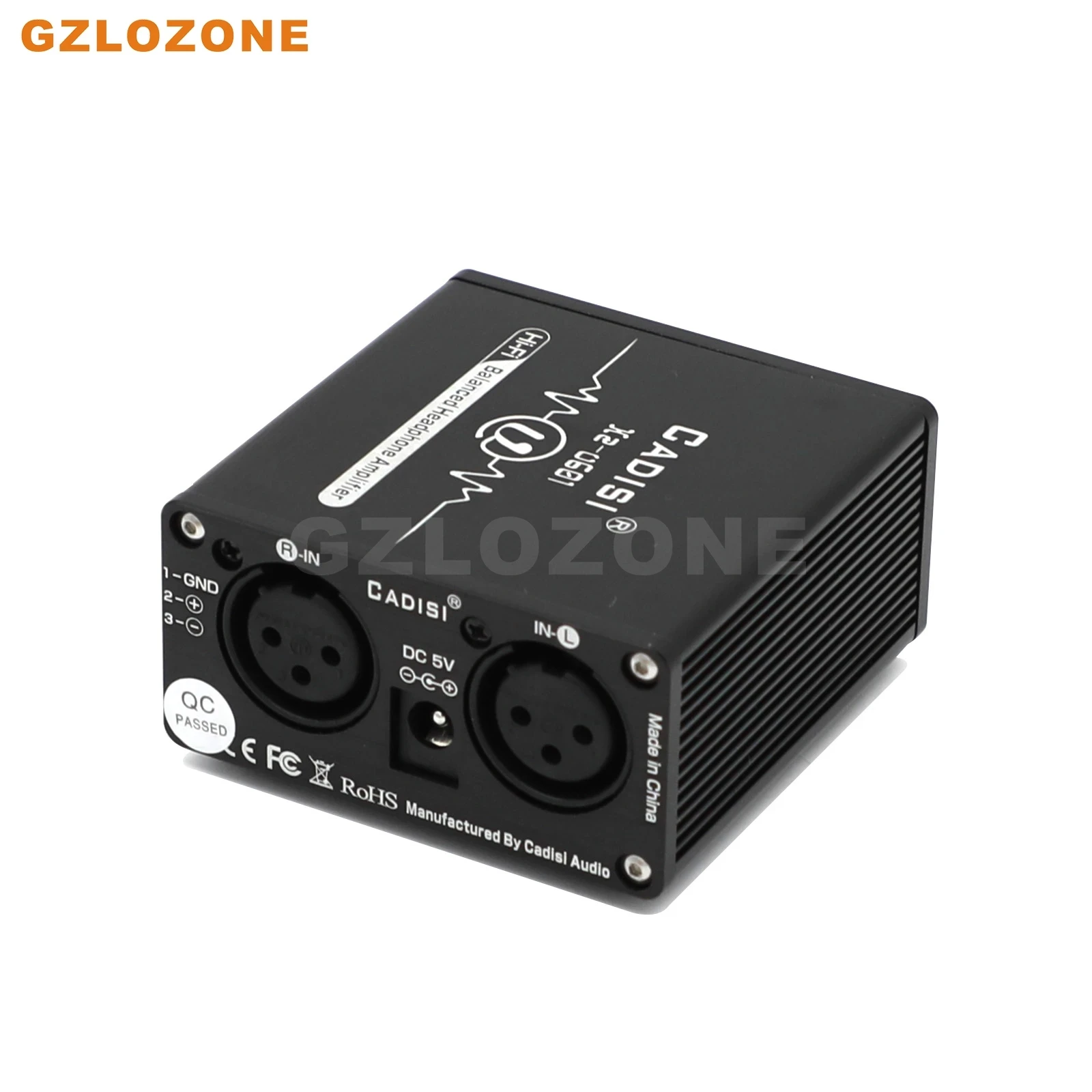 XZ-U601 HIFI High current Fully balanced headphone amplifier 4.4mm Large thrust Balanced Audiohile XLR Headphone amp