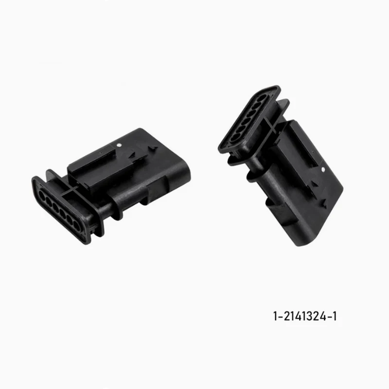 10PCS 1-2141520-1 5P Automotive Connector Housing,Housing for Male Terminals,Power,MCON Interconnection System,6P 1-2141324-1