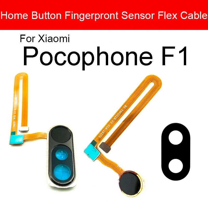 

Home Button Flex Cable For Xiaomi Pocophone Poco F1 Menu Key Fingerprint Recognition Sensor Flex Ribbon Cable Replacement Parts