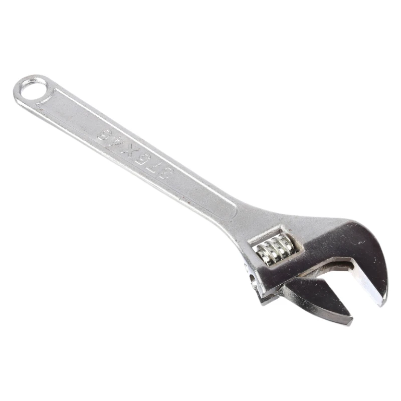 モンキーレンチ 大開口 ロングハンドル ユニバーサルレンチ クランプレンチ CR-V鋼 機械工場 手動メンテナンスツール