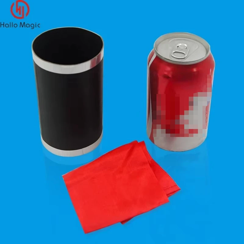 Vanishing Coke Can Magic Trick Silk And Cane Magic Prop Coke To Silk Stage Close Up Magic Props Mentalism