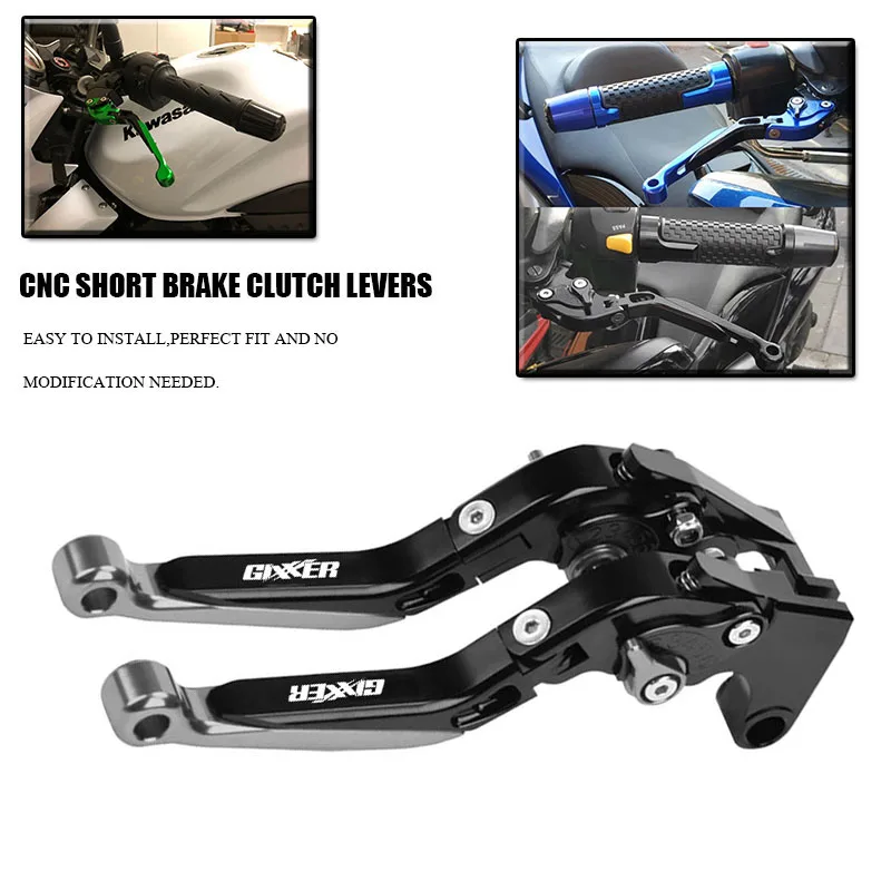 

Регулируемый складной выдвижной рычаг тормозной муфты мотоцикла для GIXXER 250 SF 250 SF 150 125 2020-2023