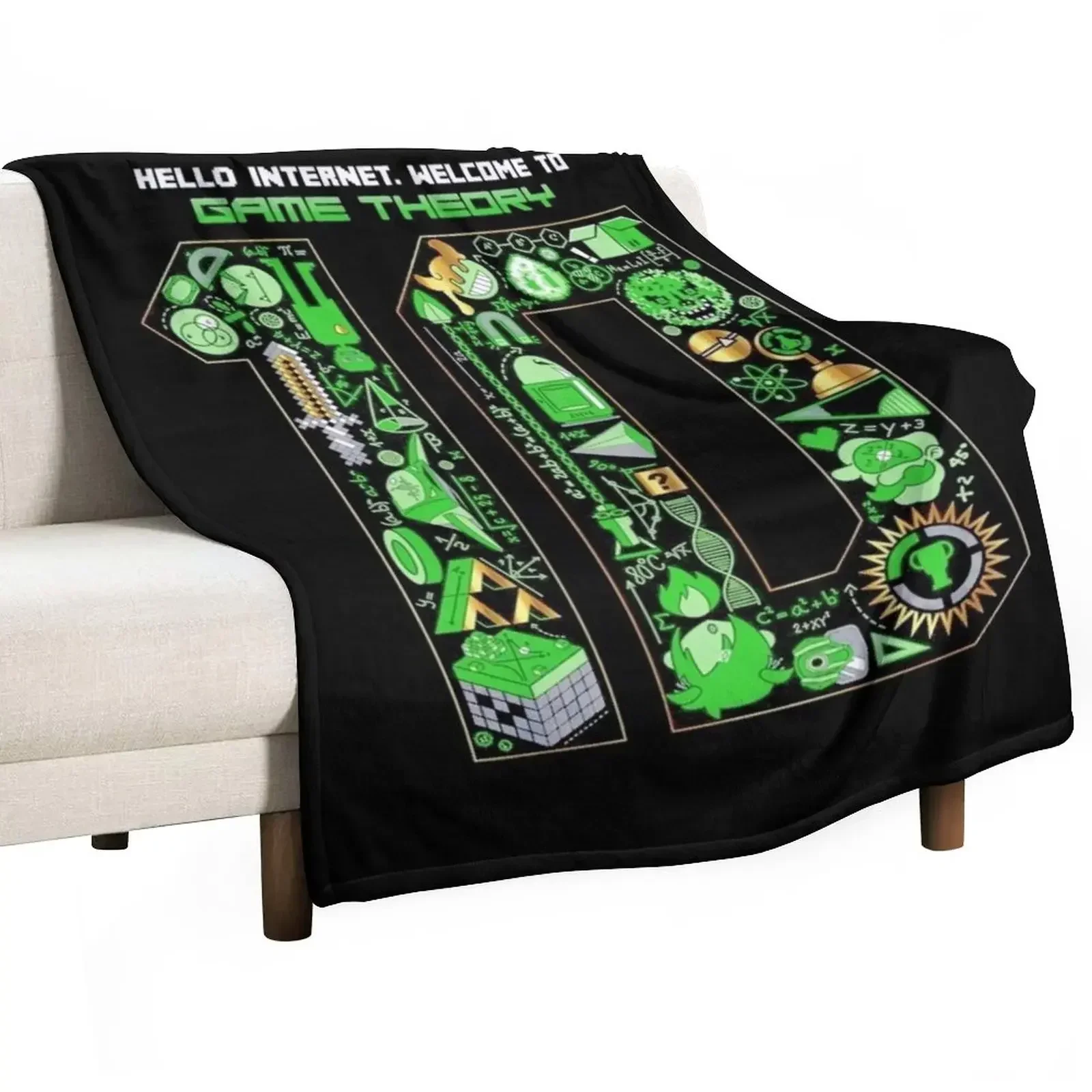 Game Theory 10th Anniversary Throw Blanket for sofa Quilt Comforter Single Blankets