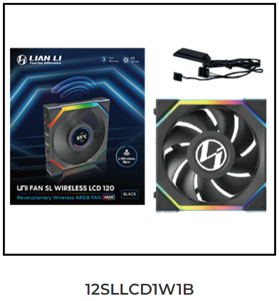 LIAN LI UNI FAN SL Wireless 120 Single Pack , Reverse Blade Triple
