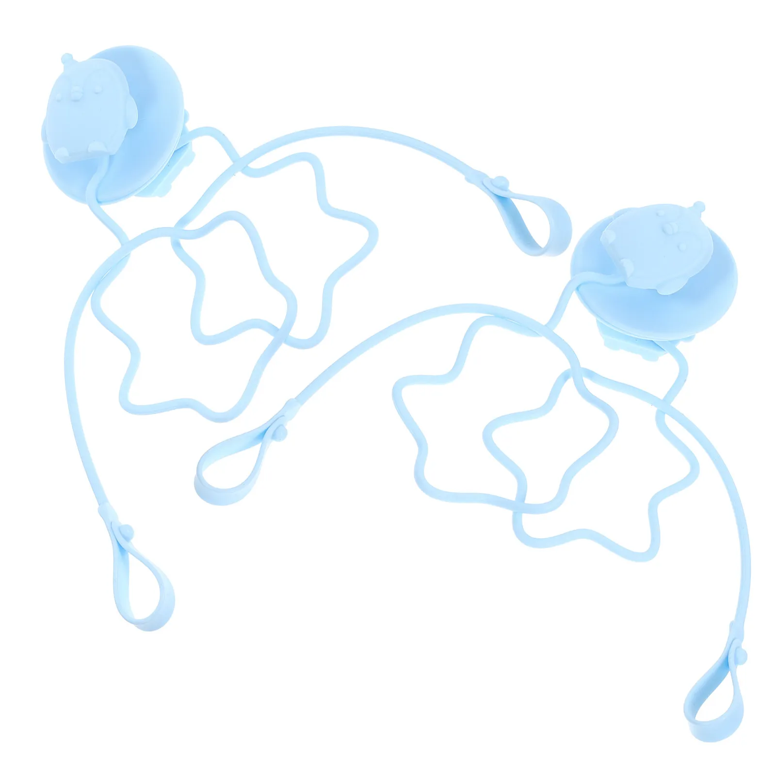 

1 Pair Baby Utensils Holder Strap Silicone Suction Cup Spoon Fork Rest Infant Feeding Accessories Highchair Utensil Keeper