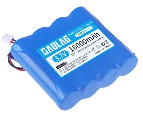 3.7V 7.4V 11.1V 12V 18650 12000mAh met draden Lithium-ion oplaadbare batterij met PCB voor Bluetooth Speaker zonne-koplampen