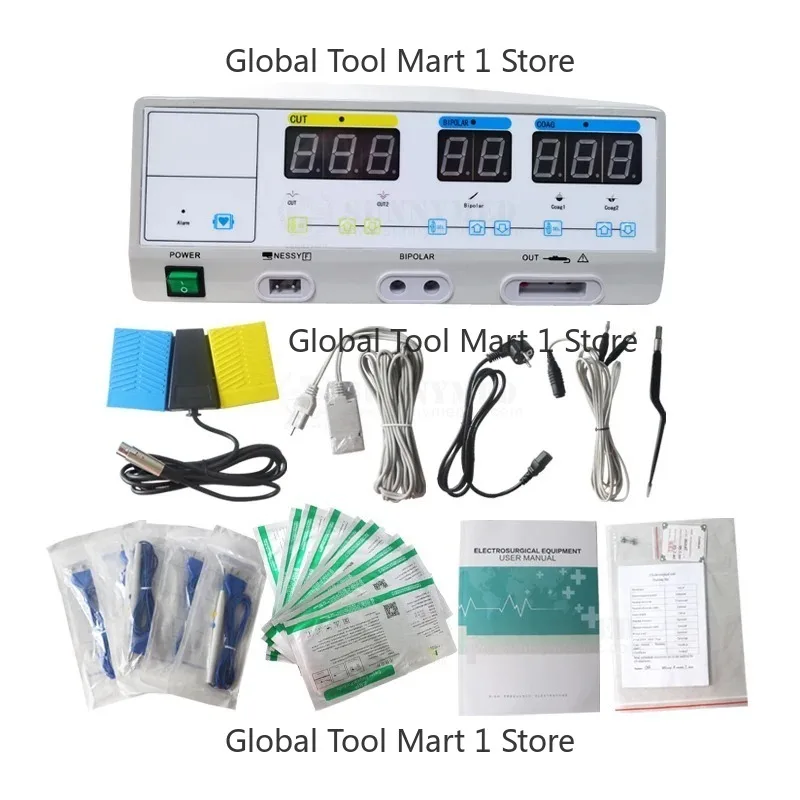 

SY-I081V P-able Высокочастотный биполярный электрокоагулятор 400 Вт с пятью функциями (электрокоагуляция, диатермия)