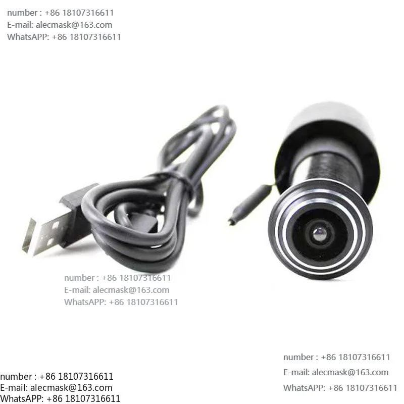 

Dual-band intelligent anti-theft door WiFi cat eye wide-angle 180-degree two-way voice intercom video recorder
