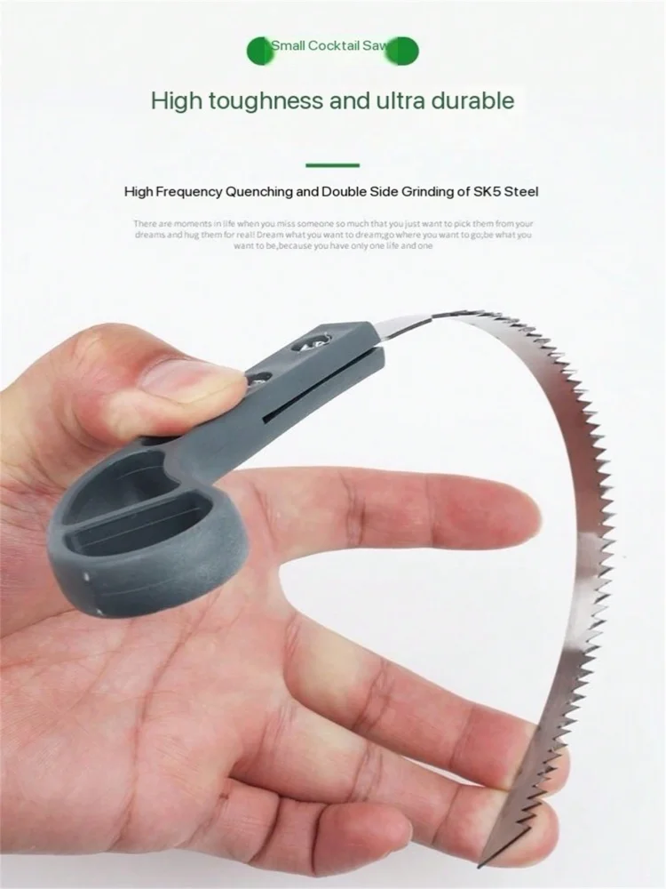 Sierra de corte de metal de alto rendimiento con hoja de disco de motosierra, sierra duradera de estilo japonés de acero SK5