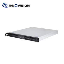 Compact 1U Rackmount Computer Case 420MM Compact ATX Server Chassis compatible With 1U flex,1U single,1U Redundant Power Supply