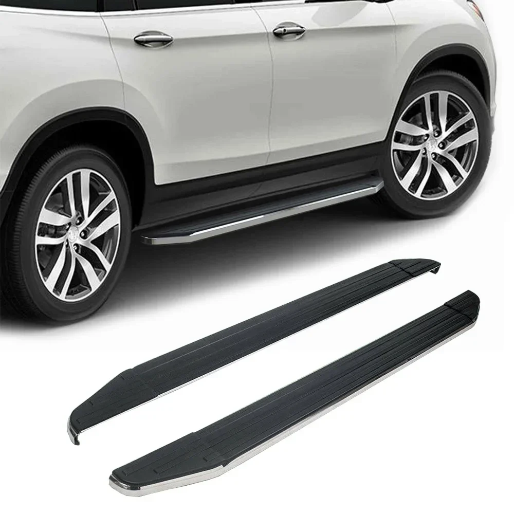 

OE Style Running Board Side Step Nerf Bar Stainless For Honda Pilot 2016-2021