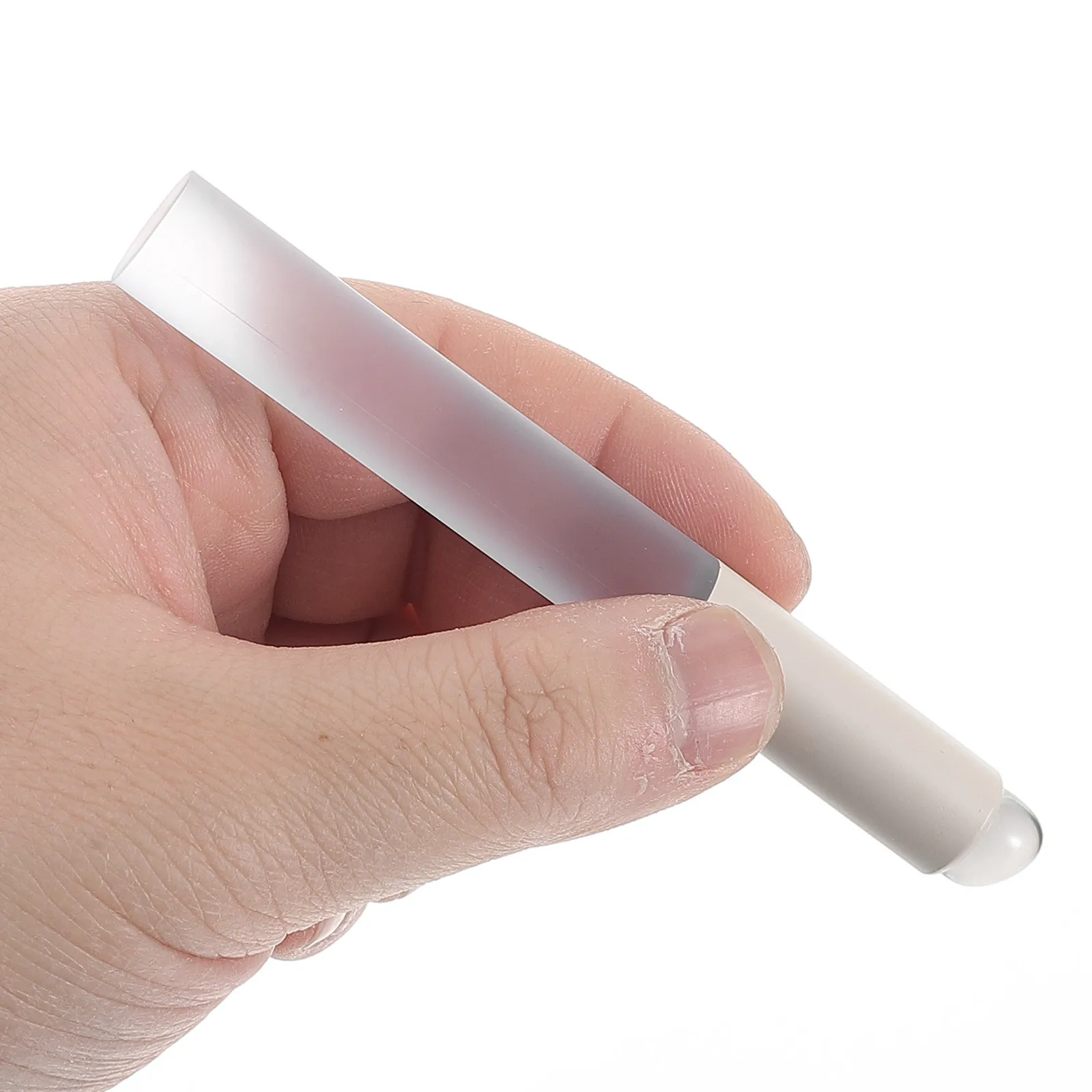 Transparante siliconen lippenborstel met ronde kop, zachte applicatie voor lippenstift, lipgloss, balsem, masker, reisvriendelijk, essentieel voor make-up