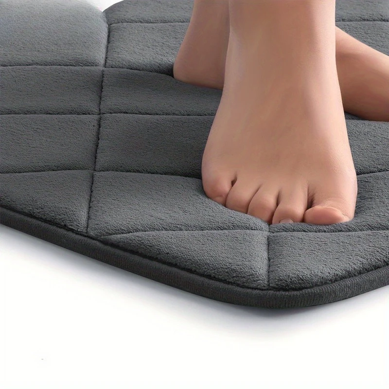 

Bathroom Rug Set 5 Pieces Soft Non Slip Carpet