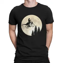 Close Encounters T-Shirts for Men Jurassic Park Dinosaur Dr. Alan Grant Science fiction Film Vintage Cotton Printing Tops