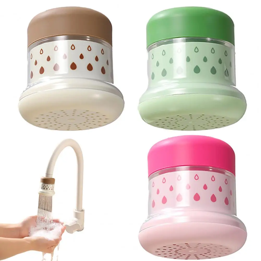 Macaron Color Water Filter Tap Water Purifier Kitchen Faucet Water Filter Universal Anti-splash Tap Attachment Multi-layer