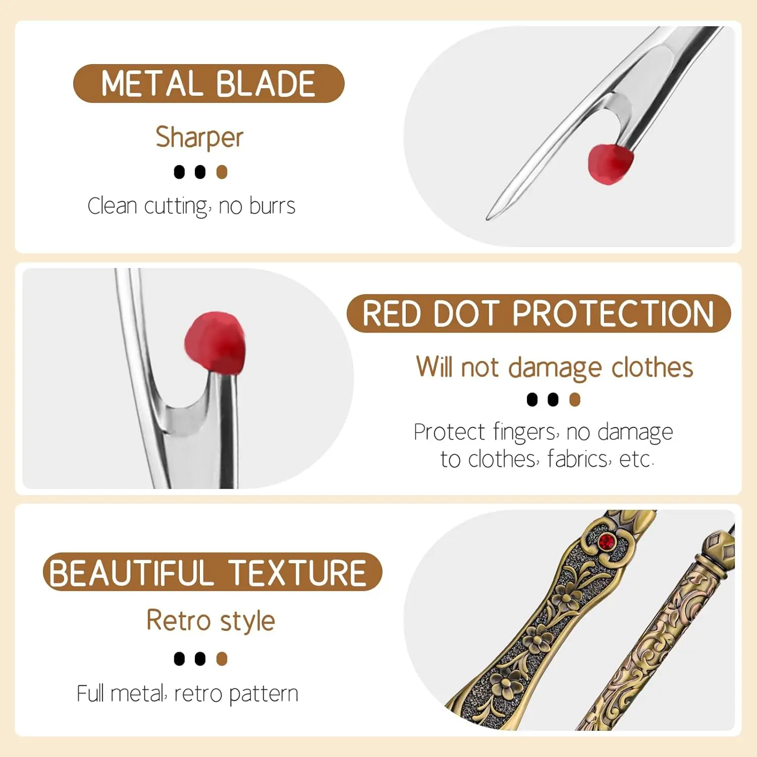 Thumbnail 3 - #57 Yarn Cutters Price Drop Alerts