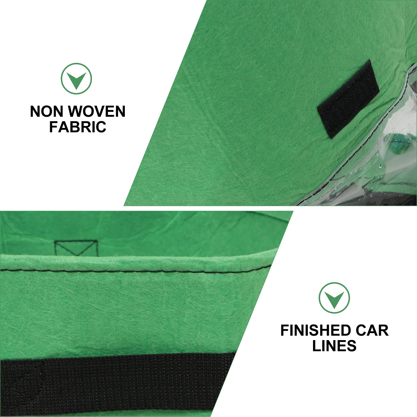 

7 Gallon Potato Planting Bag Heavy Duty Non Woven Fabric Grow Bag for Vegetable Garden Balcony Farm Indoor Outdoor Use Reusable