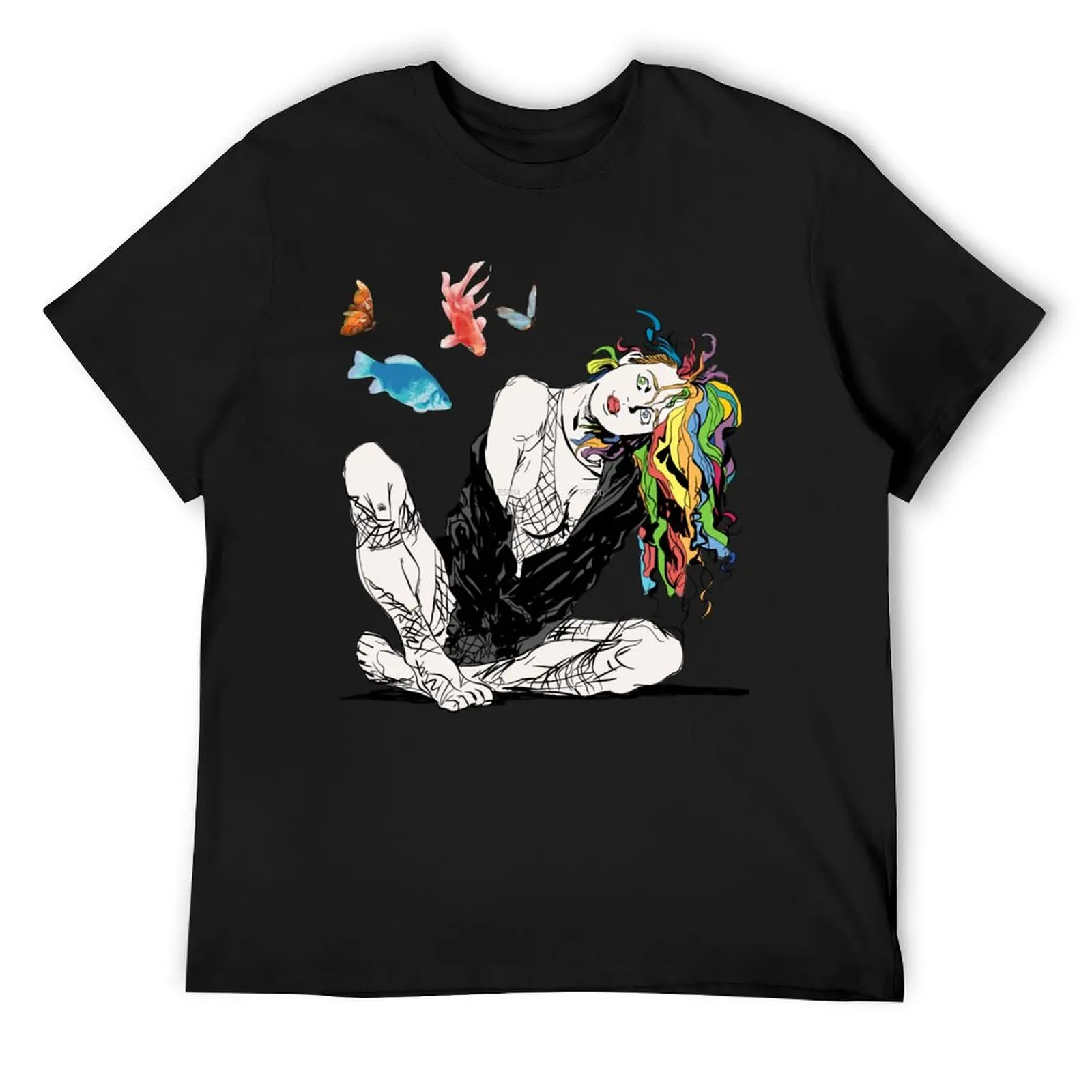 Delirium The Sandman Vertigo Comics T-Shirt oversized graphic tee rapper graphic tees oversized t shirt men